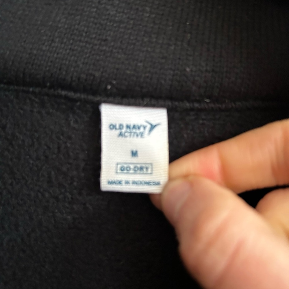 *Super Soft* Asymmetrical Black Active Jacket - Picture 4 of 5